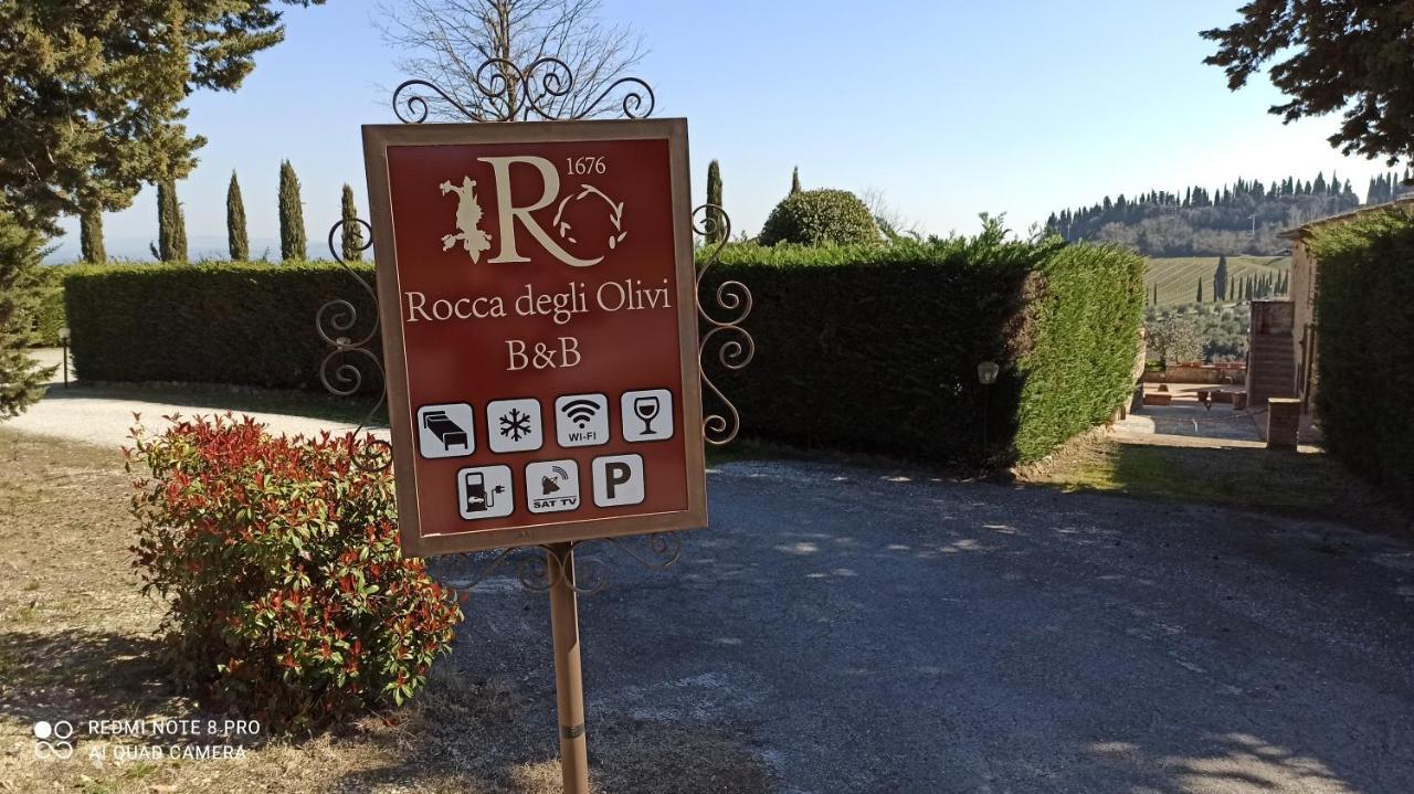 Rocca Degli Olivi Bed & Breakfast San Gimignano Eksteriør bilde